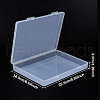 Transparent Plastic Bead Containers CON-BC0006-06B-2