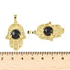 Natural Obsidian Pendants G-F786-07G-31-3