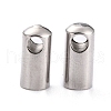 Tarnish Resistant 304 Stainless Steel Cord Ends STAS-H153-03C-P-2