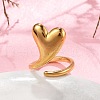 304 Stainless Steel Cuff Rings RJEW-D317-01A-G-2