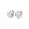 304 Stainless Steel Stud Earring Findings STAS-T052-38A-P-1