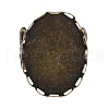 Oval Iron Open Cuff Ring Components IFIN-NH0001-02B-AB-2