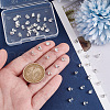   50Pcs Brass Spacer Beads KK-PH0006-36S-3