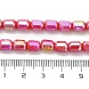 Electroplate Glass Beads Strands EGLA-D030-06C-4