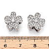 Alloy Rhinestone European Beads FIND-N009-15P-3