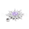 Alloy Enamel Pendants ENAM-P245-01P-05-3