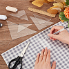 Acrylic Quilting Template AJEW-WH0332-68-4