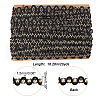   Two Tone Metallic Polyester Lace Trim OCOR-PH0001-92A-2