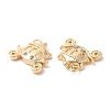 Brass with Cubic Zirconia Pendants KK-G468-55G-2