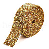 Glitter Resin Hotfix Rhinestone(Hot Melt Adhesive On The Back) OCOR-TA0002-03-01-40mm-2