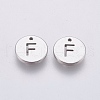 Non-Tarnish 304 Stainless Steel Charms STAS-P225-104P-26-1