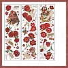 6Pcs 3 Styles PET Stickers AJEW-S040-03C-1