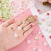  300pcs 3 styles Luminous Transparent Resin Decoden Cabochons RESI-PH0002-21-5