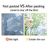 Waterproof PVC Colored Laser Stained Window Film Static Stickers DIY-WH0314-087-8