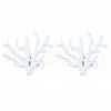 Opaque Acrylic Pendants OACR-N131-010B-A04-4