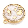 Alloy Enamel Pendants ENAM-T021-03I-2