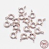 925 Sterling Silver Spring Ring Clasps STER-K167-076D-RG-1