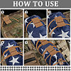 Nylon National Flag Strap. Multi-Functional Outdoor Tactical Vest Backpack Accessories AJEW-WH0248-592A-3