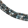 Natural Blue Apatite Beads Strands G-RM2025-D47-3x3mm-4