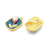 Alloy Enamel Pendants ENAM-N061-01G-3