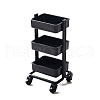 Miniature ABS Plastic Storage Rolling Cart MIMO-PW0001-116C-1
