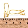 Brass Earring Findings KK-D378-05G-3