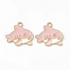 Alloy Enamel Pendants PALLOY-P287-11LG-01-2