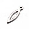 Tarnish Resistant 201 Stainless Steel Pendants STAS-D429-51-1