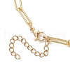 Mother's Day Jewellery Shell Pearl Necklaces NJEW-JN04875-5