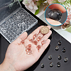  100Pcs Natural Quartz Sphere Beads G-NB0005-51C-4