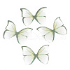 Two Tone Polyester Fabric Wings Crafts Decoration FIND-S322-012D-07-1