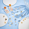 Unicraftale 50Pcs 304 Stainless Steel Stud Earring Findings STAS-UN0059-21B-2