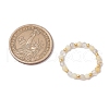 Natural Rutilated Quartz Beaded Stretch Rings RJEW-JR00867-05-3