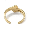 304 Stainless Steel Open Cuff Rings for Women RJEW-U001-04G-3