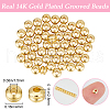 Beebeecraft 80Pcs Brass Beads KK-BBC0013-06-2