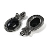 Natural Obsidian Pendants G-I370-09AS-08-2