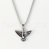 Retro Stainless Steel Bird Pendant Necklaces for Men AF9259-2