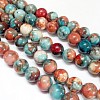 Synthetic Fossil Beads Strands G-L028-4mm-05-1