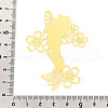Brass Filigree Big Pendants KKC-T003-06G-3