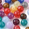 Round Imitation Gemstone Acrylic Beads X-OACR-R029-8mm-M-2
