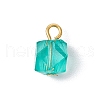 Transparent Acrylic with Iron Pendants PALLOY-JF03680-01-3