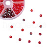 AB Color Plated Glass Beads Strands EGLA-CJ0001-09-3