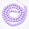 Spray Painted Non-magnetic Synthetic Hematite Beads Strands G-T116-03B-09-2