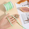 Gorgecraft Two Tone Polyester Wavy Fringe Trim Ribbon OCOR-GF0003-97A-3
