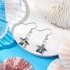 Natural Abalone Shell/Paua Shell Dangle Earring EJEW-JE05915-4