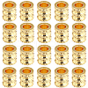 Beebeecraft 30Pcs Rack Plating Brass Beads KK-BBC0010-07-1