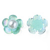 Translucent Epoxy Resin Cabochons CRES-N034-30B-1