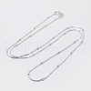 Sterling Silver Snake Chain Necklaces STER-K171-19P-1