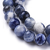 Natural Sodalite Beads Strands G-K410-02-8mm-3