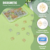 DICOSMETIC 100Pcs 2 Metal Colors Rack Plating Brass Connector Charms KK-DC0004-12-4